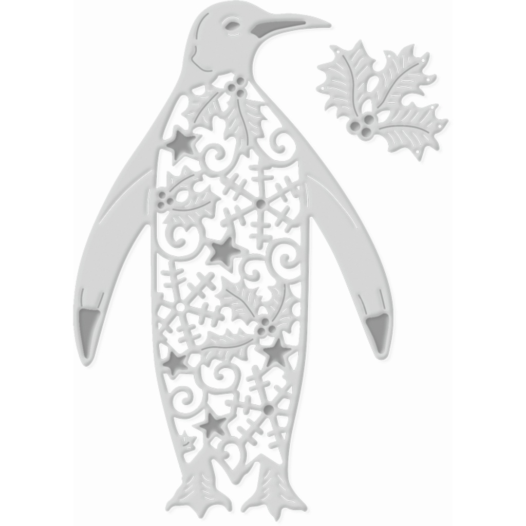 Filigree Penguin Sweet Dixie Cutting Die