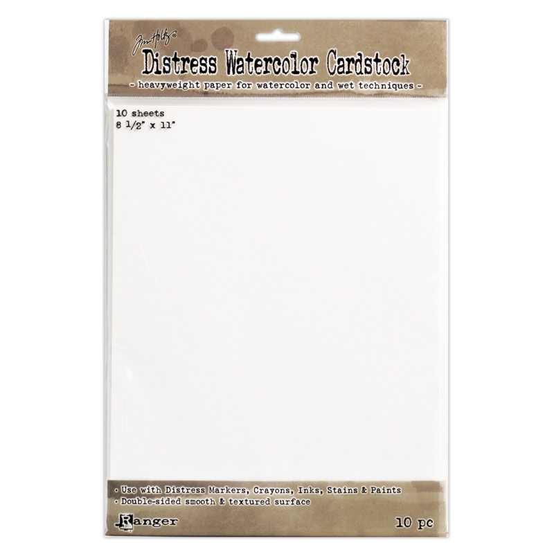 Distress Watercolour Cardstock 10 Pack