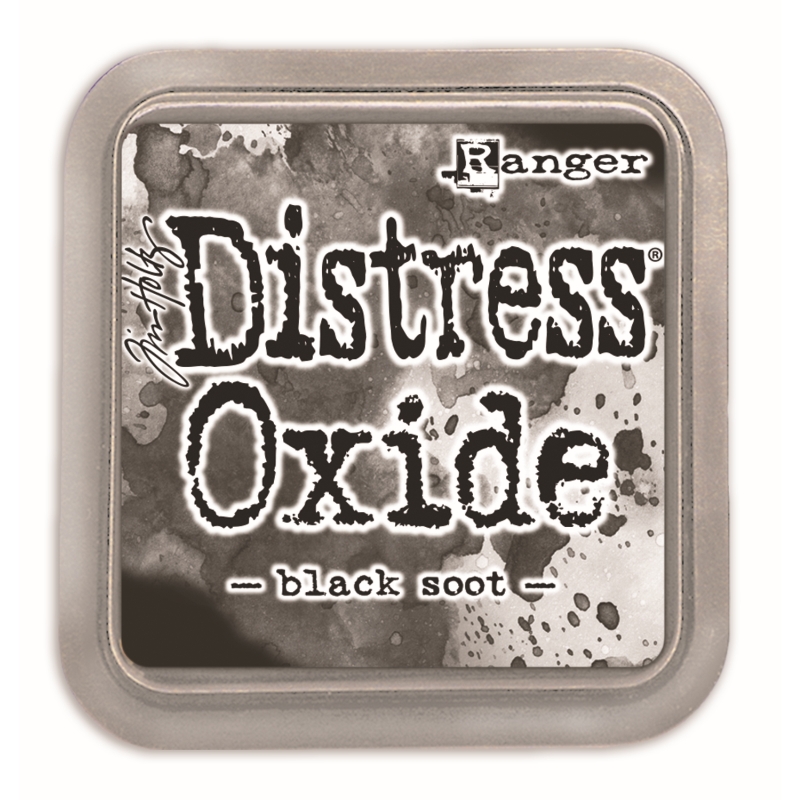 Distress Oxide Pad Black Soot