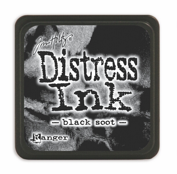 Distress Ink Pad Mini Black Soot