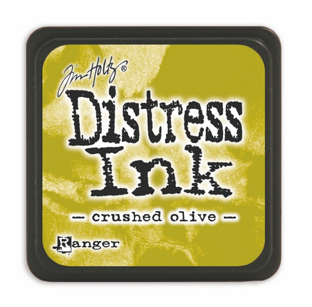 Distress Ink Pad Mini Crushed Olive