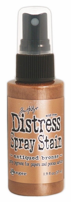 Distress Spray Stain Antiqued Bronze