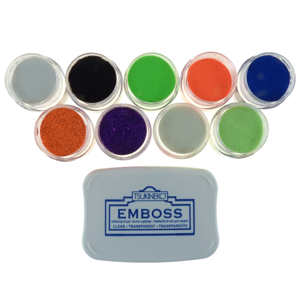 Embossing Powder Selection - Halloween