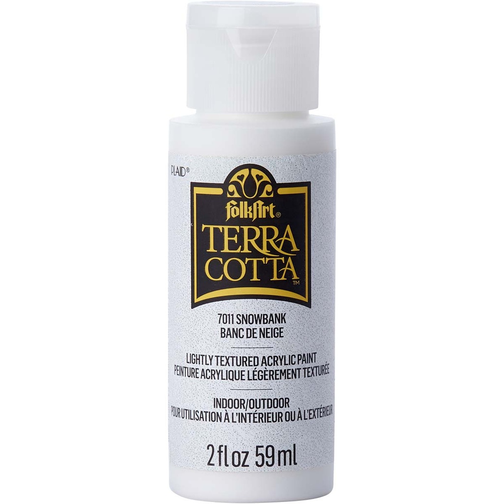 Snowbank Folkart Terra Cotta Textured Paint - 2 Oz.