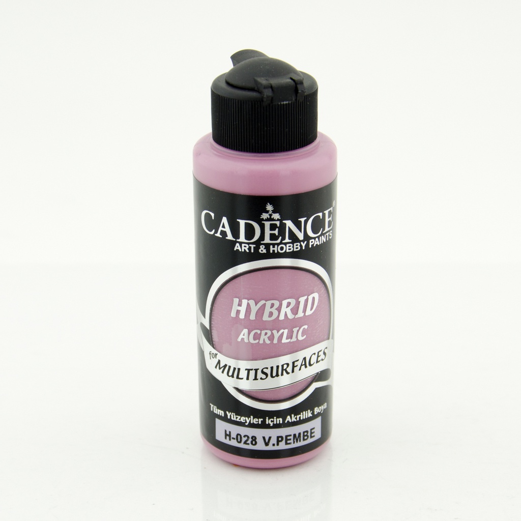 Victoria Pink 120 ml Hybrid Acrylic Paint For Multisurfaces (H-028)