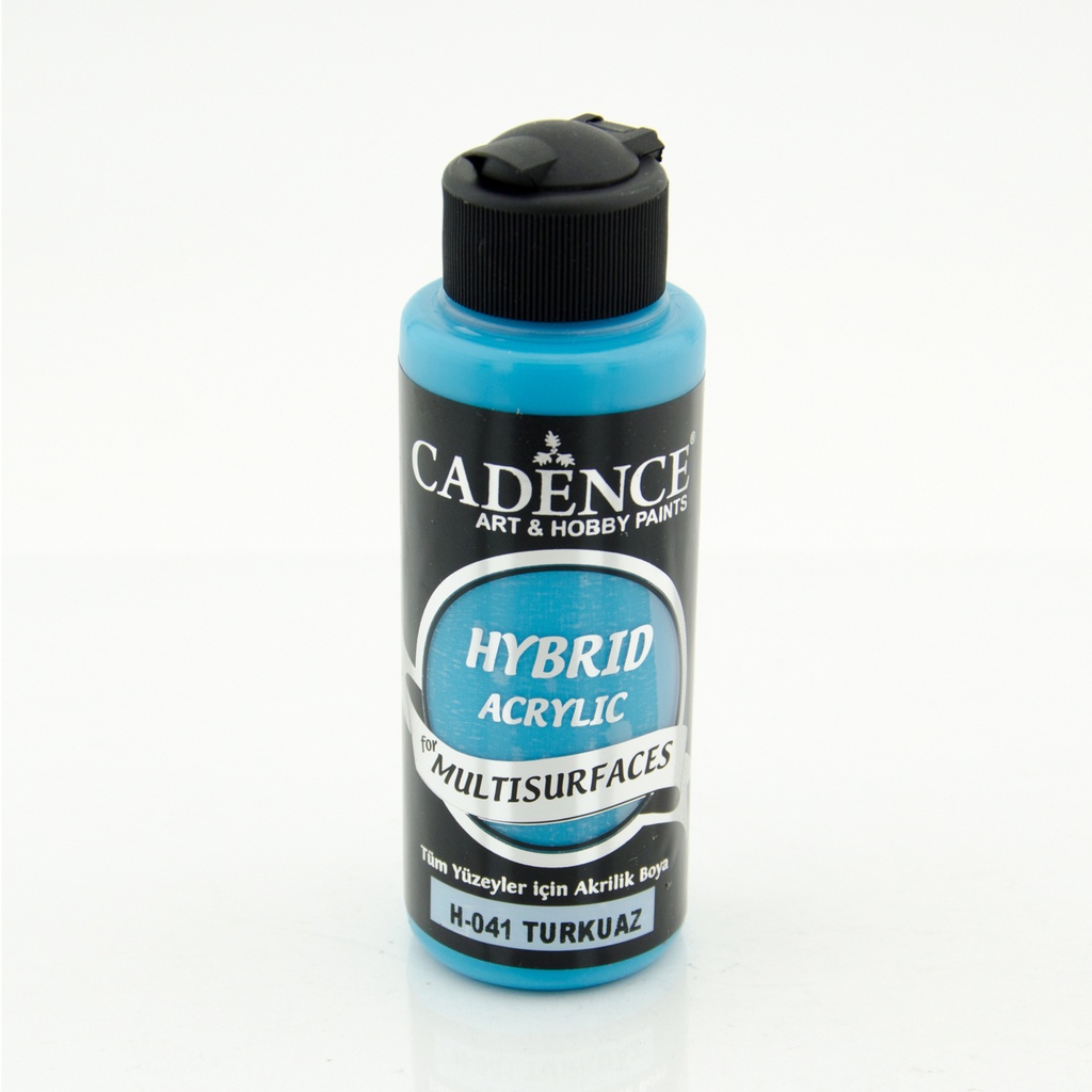 Turquoise 120 ml Hybrid Acrylic Paint For Multisurfaces (H-041)