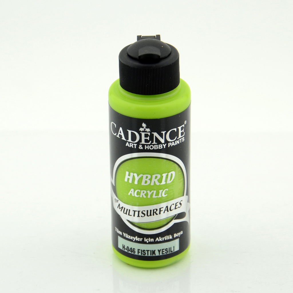 Pistachio Green 120 ml Hybrid Acrylic Paint For Multisurfaces (H-046)