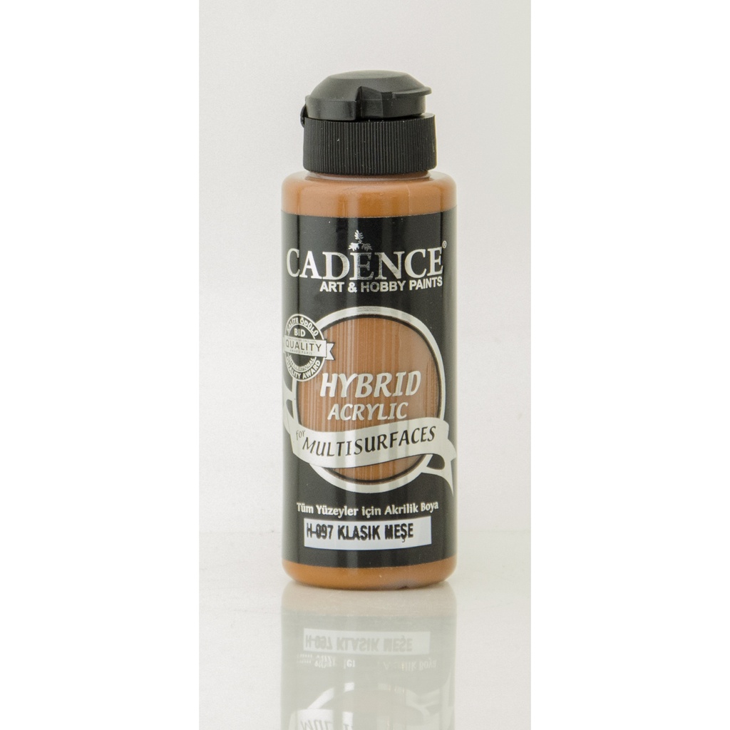 Classic Oak 120 ml Hybrid Acrylic Paint For Multisurfaces (H-097)