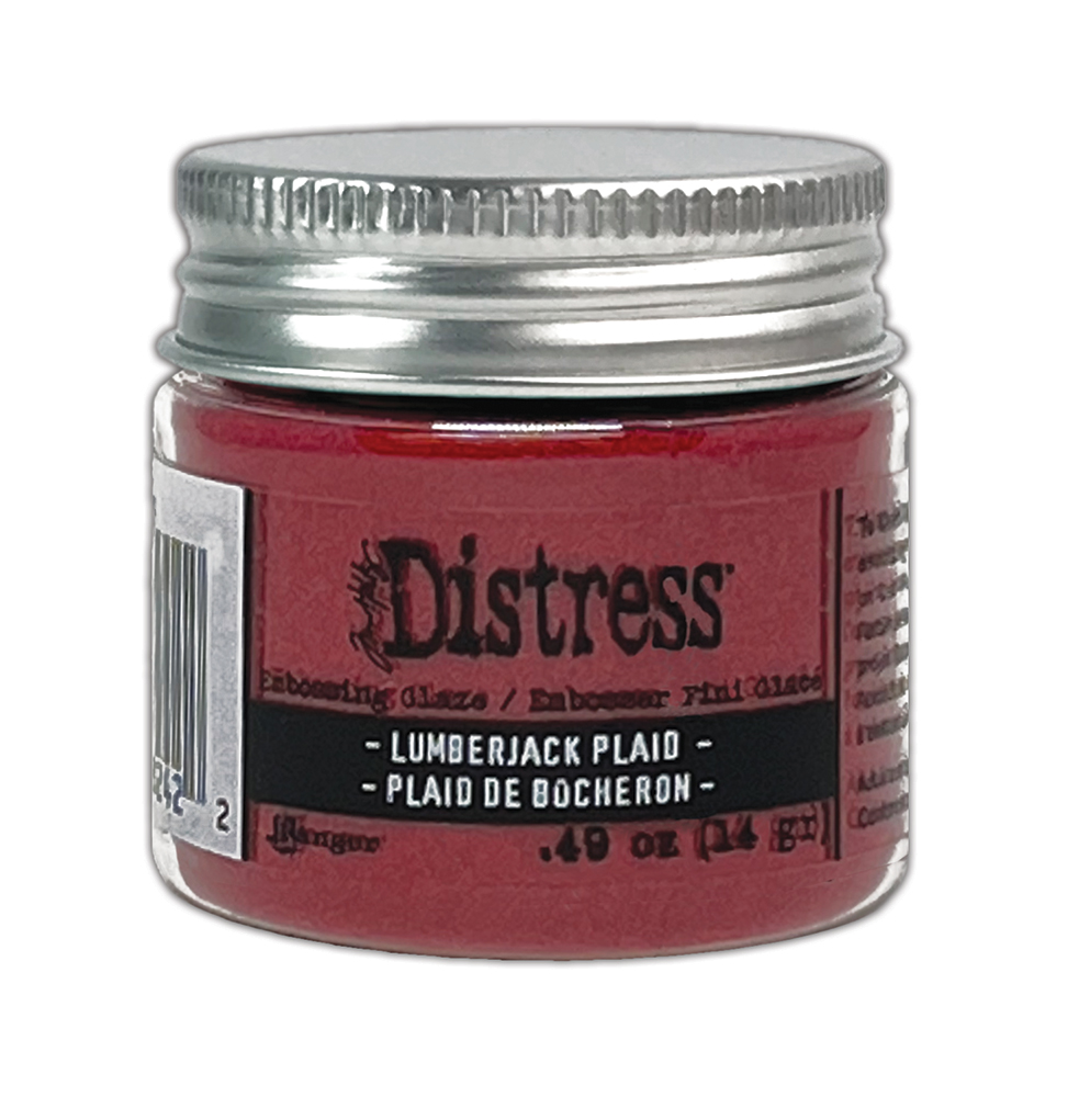 Tim Holtz® Distress Embossing Glaze Lumberjack Plaid