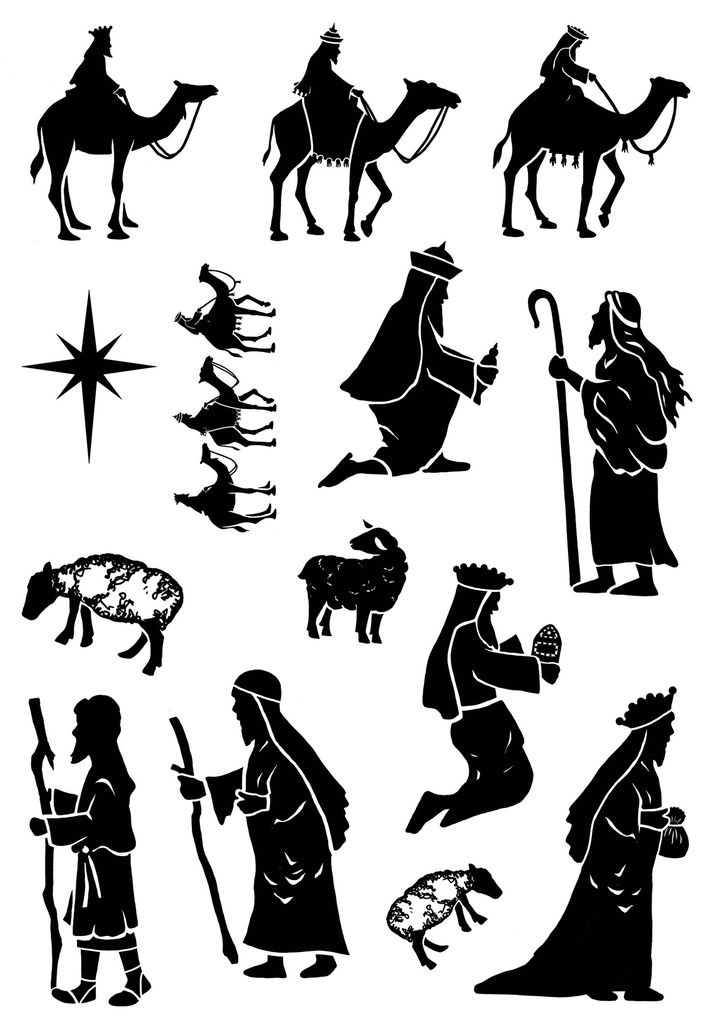 Nativity 3 - A6 Clear Stamp Set