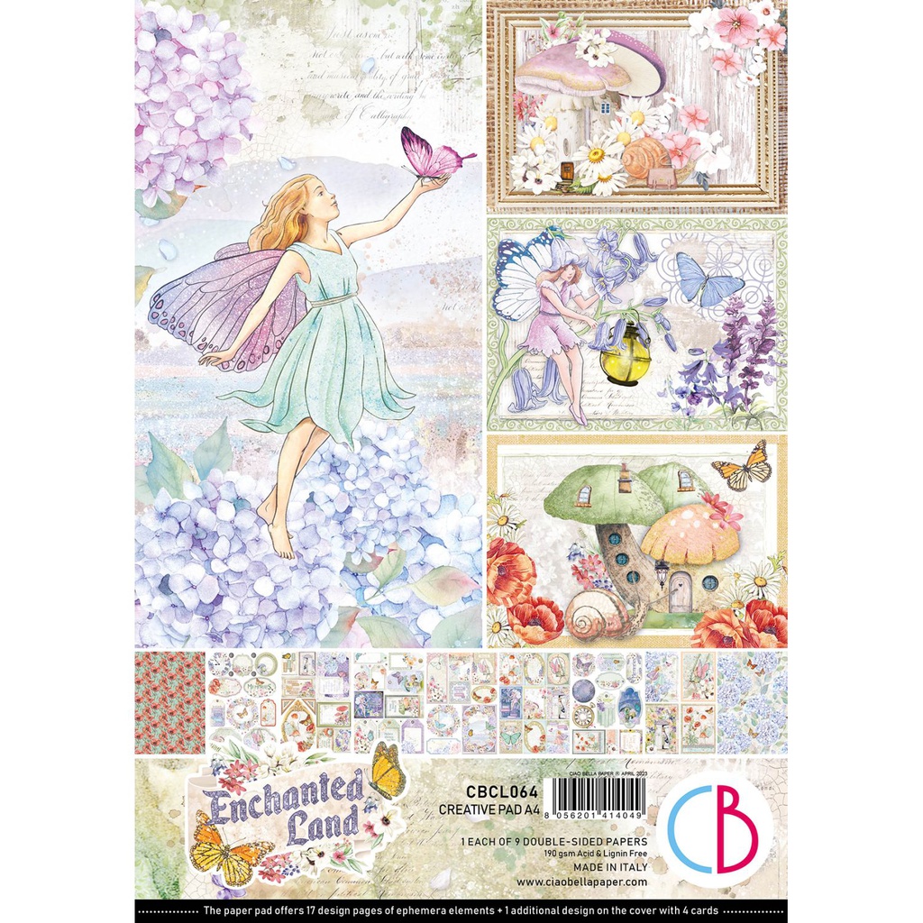 A4 Creative Pad Enchanted Land