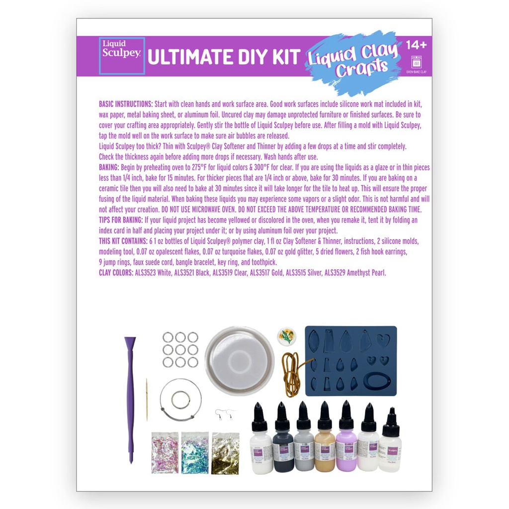 Ultimate DIY KIT - Liquid Clay Crafts - NEW!