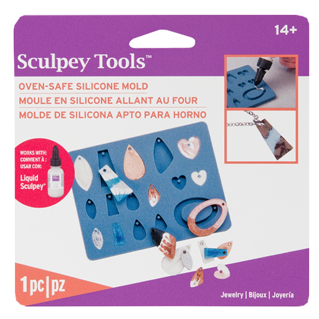 Sculpey Silicone Oven Safe Mold -- Jewelry