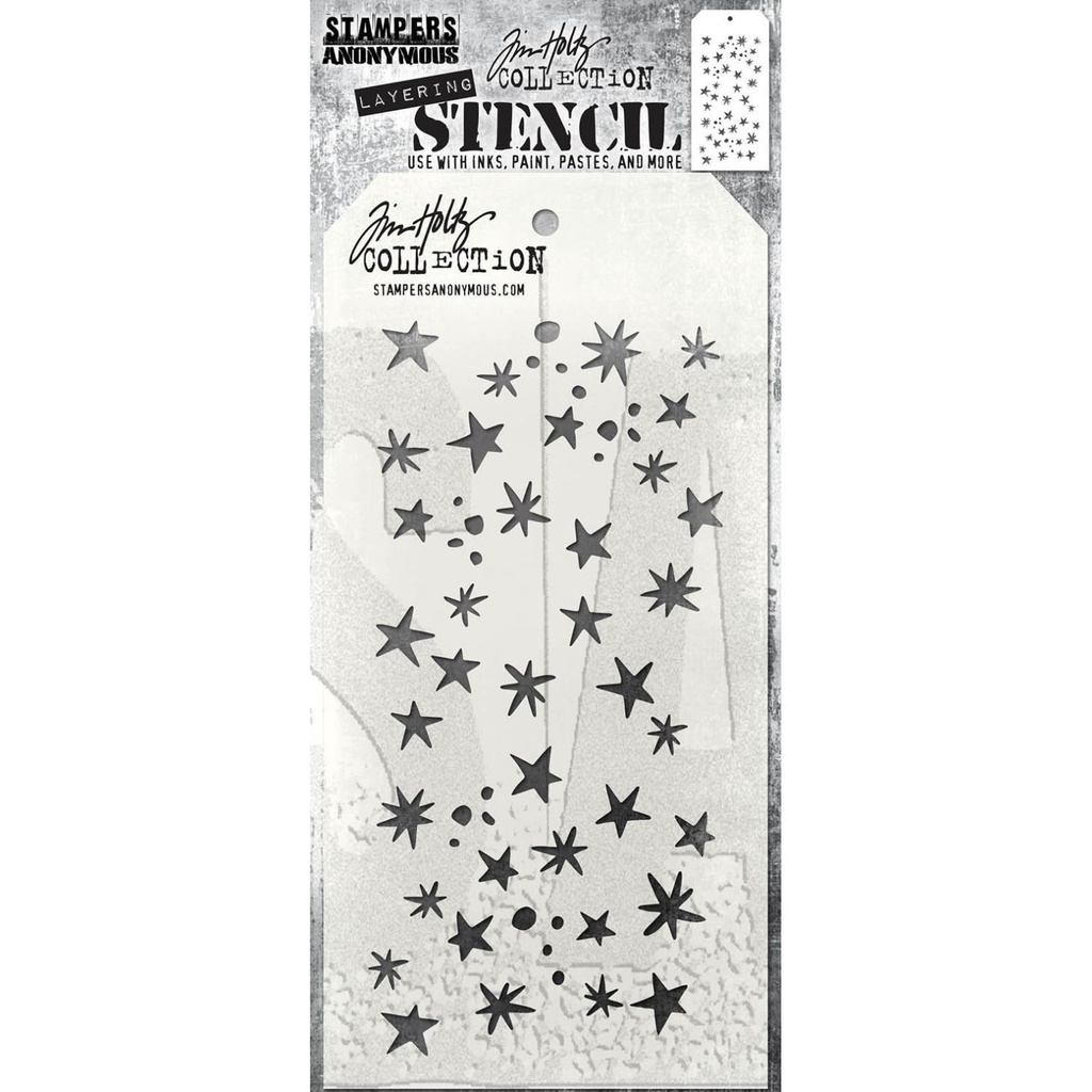 Tim Holtz Layering Stencil - Spellbound