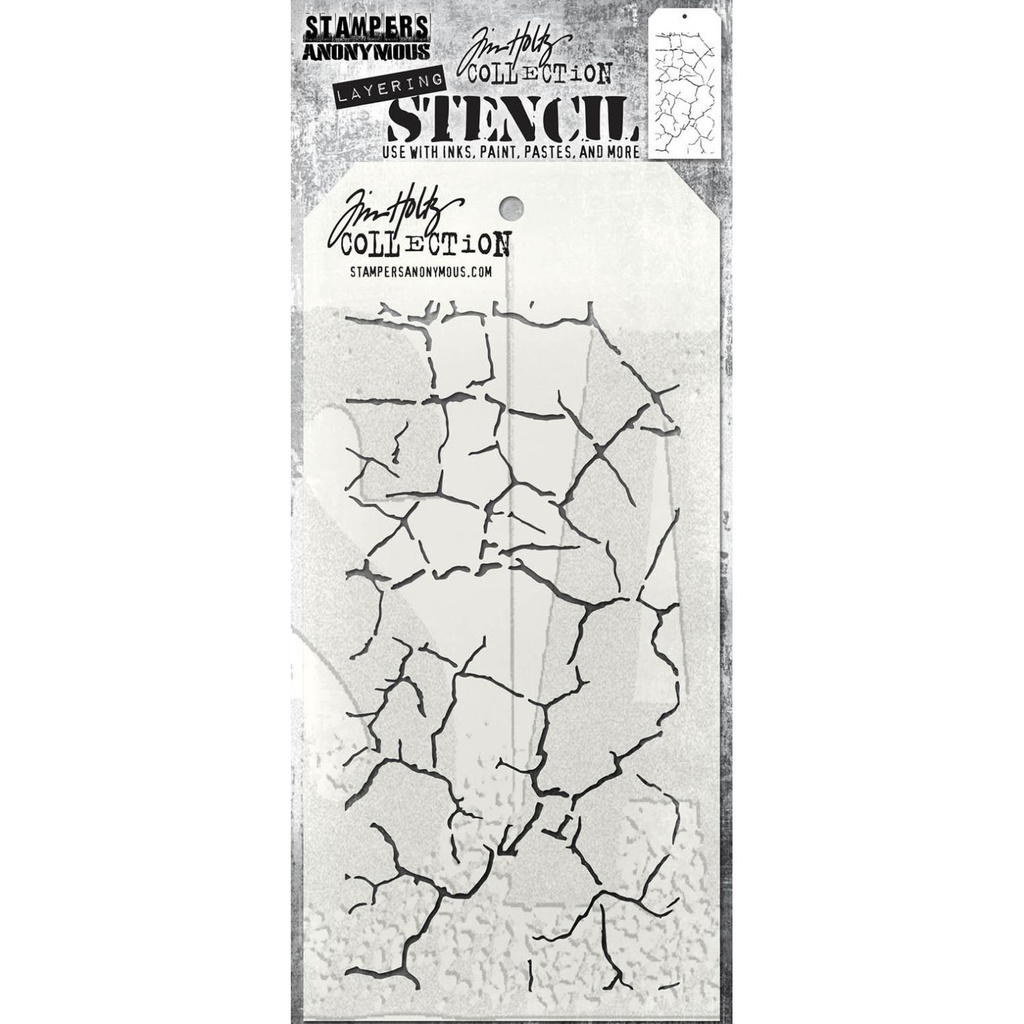 Tim Holtz Layering Stencil - Fractured