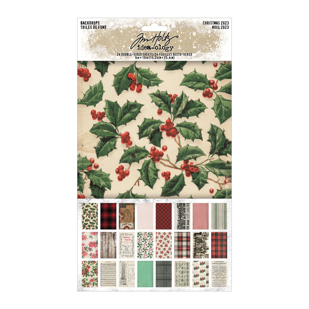 Tim Holtz Idea-ology Backdrops