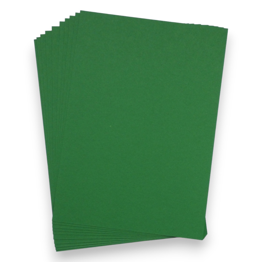 Christmas Green A4 Cardstock 250gsm Pack of 10 sheets