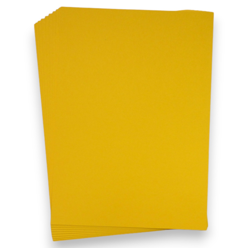 Gold A4 Cardstock 250gsm Pack of 10 sheets