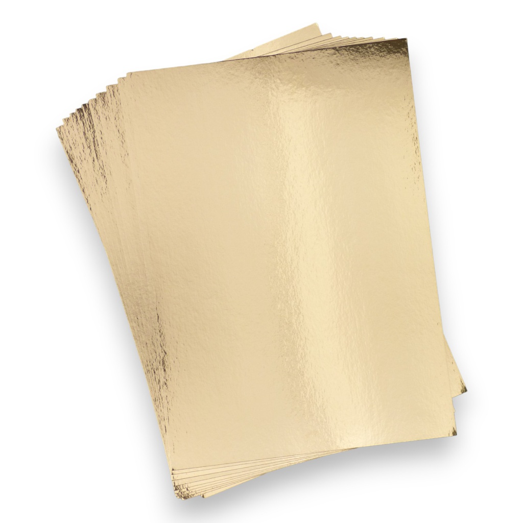 Metallic Gold A4 Cardstock 250gsm Pack of 10 sheets