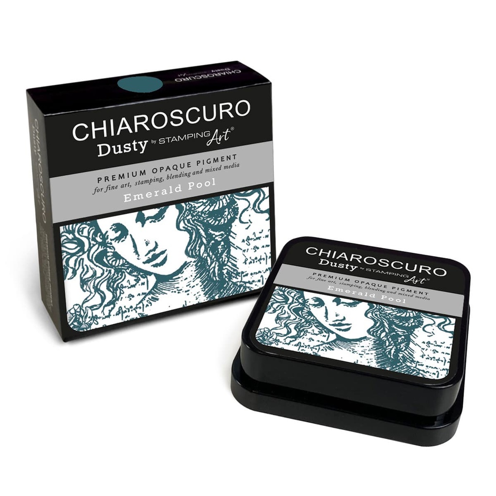 Chiaroscuro Dusty Ink Pad Emerald Pool