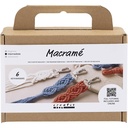 Mini Craft Kit Macramé , Key rings, 1 pack